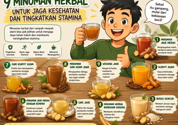 Bukan Sekadar Jamu, 9 Minuman Herbal Ini Punya Segudang Manfaat bagi Tubuh
