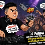 DJ Panda Murka Usai Dilempar iPhone