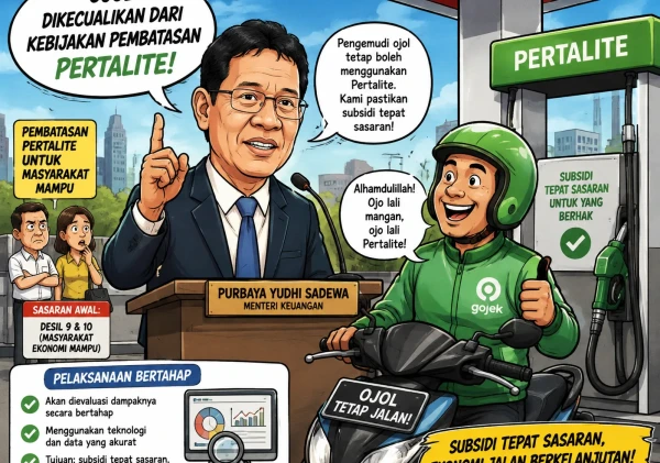 Pemerintah Batasi Pertalite, Ojol Tetap Aman Pakai BBM Subsidi