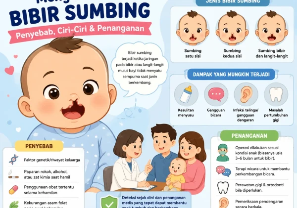 Bibir Sumbing Bisa Terdeteksi Sejak Kehamilan, Ini yang Perlu Diperhatikan