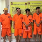 Curi 500 Rokok dan 20 Tabung LPG, 4 Pelaku Dibekuk Polda Banten