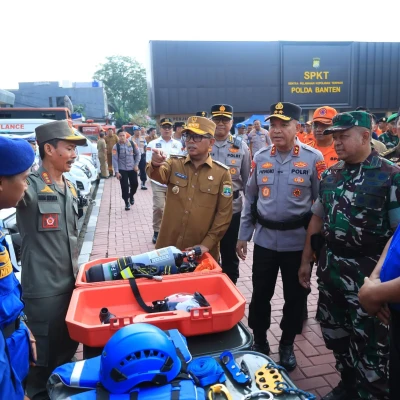 Perkuat Mitigasi Bencana, Polda Banten Gelar Apel Siaga Karhutla 2026