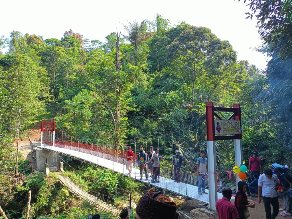 Bak Legenda Sangkuriang, 42 Jembatan Gantung di Lebak Rampung Hanya dalam 3 Bulan