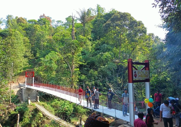 Bak Legenda Sangkuriang, 42 Jembatan Gantung di Lebak Rampung Hanya dalam 3 Bulan