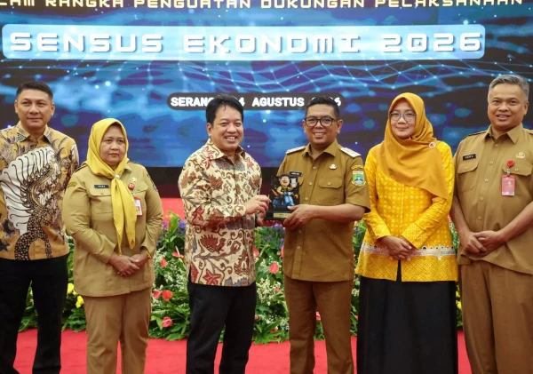 Pimpin Rakor Sensus Ekonomi 2026, Gubernur Andra Soni Ajak Semua Pihak Bergerak Bersama