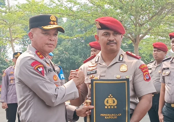 Kerja Keras Berbuah Prestasi, Kasat Reskrim Polres Serang Raih Pin Emas Kapolri