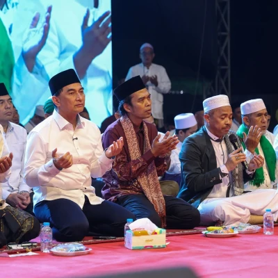 Ratusan Warga Hadiri Tablig Akbar, Dimyati: Teladani Sifat Mulia Nabi Muhammad