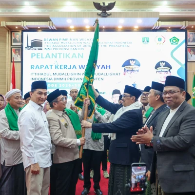 Hadiri Pelantikan IMMI Banten, Wagub Dimyati Tekankan Pentingnya Ilmu dan Akhlak