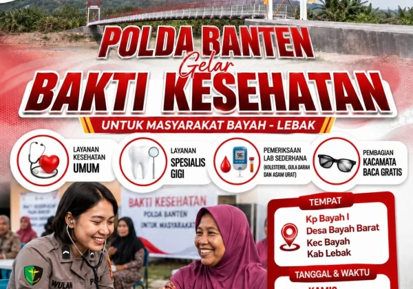 Cek Kesehatan hingga Kacamata Gratis, Polda Banten Hadir Melayani Warga Bayah