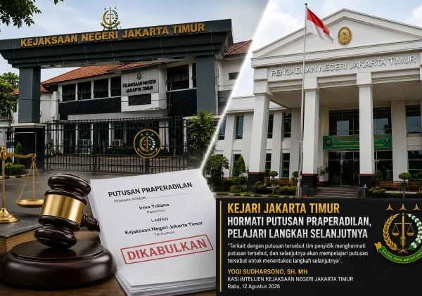 Status Tersangka Irma Yuliana Dinyatakan Tak Sah, Begini Respons Kejari Jaktim