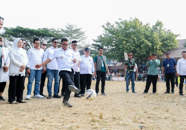Ramai Bak Lebaran, Gubernur Andra Soni Dorong Pesta Rakyat Cibaliung Tembus Level Nasional