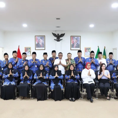 Kafilah MTQ KORPRI Banten Bertolak ke Makassar, Andra Soni Targetkan Prestasi Terbaik