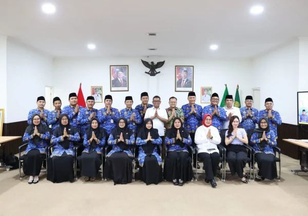 Kafilah MTQ KORPRI Banten Bertolak ke Makassar, Andra Soni Targetkan Prestasi Terbaik