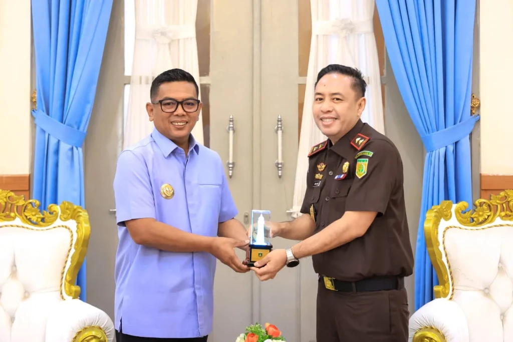 Gubernur Andra Soni Sambut Kajati Banten Baru, Bahas Program Strategis Pembangunan