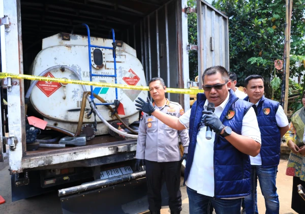 Polda Banten Sikat 6 Tambang Ilegal dan Mafia Solar Subsidi, 7 Tersangka Ditahan