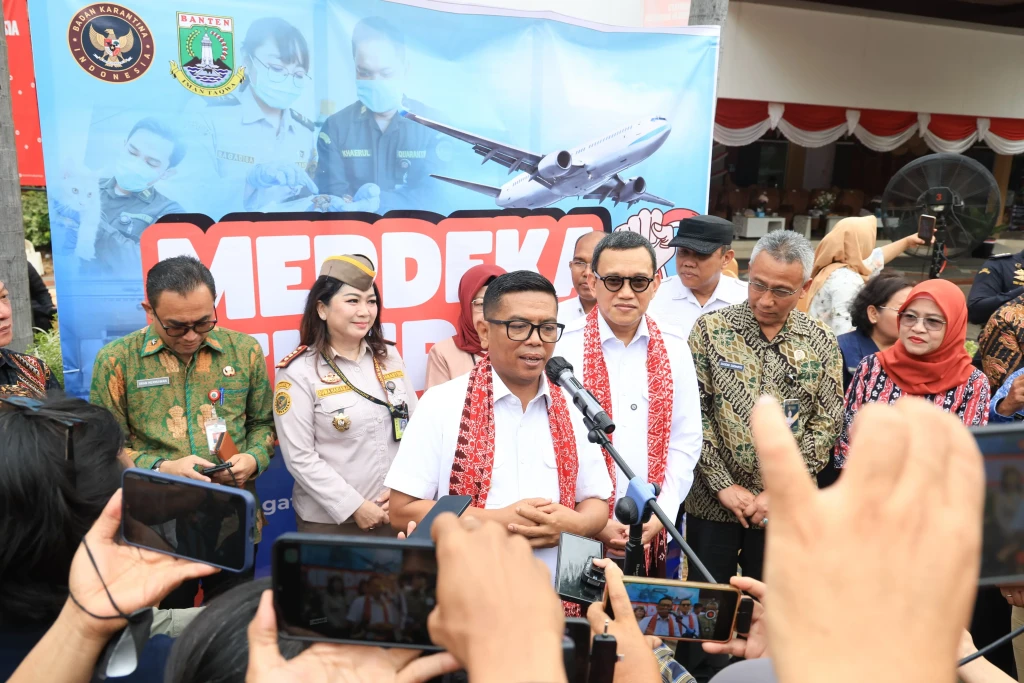 Ekspor Komoditas Banten Capai Rp40,8 Miliar, Andra Soni Dorong UMKM Naik Kelas