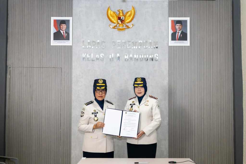 Sertijab Kalapas Perempuan Bandung, Rika Aprianti Siap Lanjutkan Program Gayatri