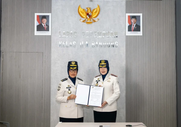 Sertijab Kalapas Perempuan Bandung, Rika Aprianti Siap Lanjutkan Program Gayatri