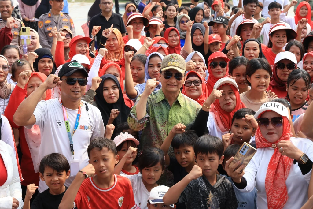 Bukan Sekadar Lomba Senam, Wagub Dimyati Titip Pesan Persatuan untuk Generasi Muda