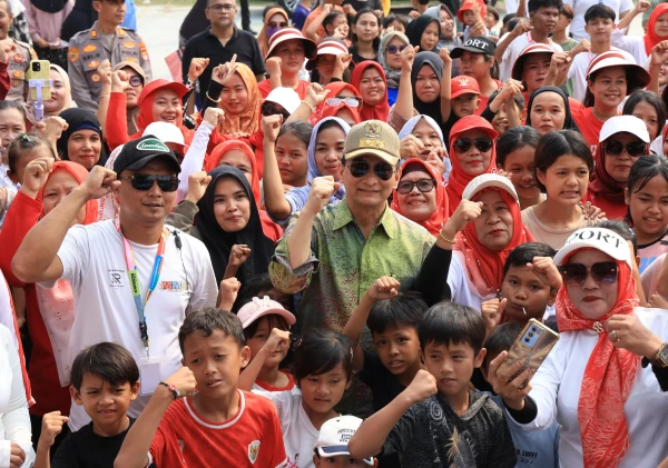 Bukan Sekadar Lomba Senam, Wagub Dimyati Titip Pesan Persatuan untuk Generasi Muda