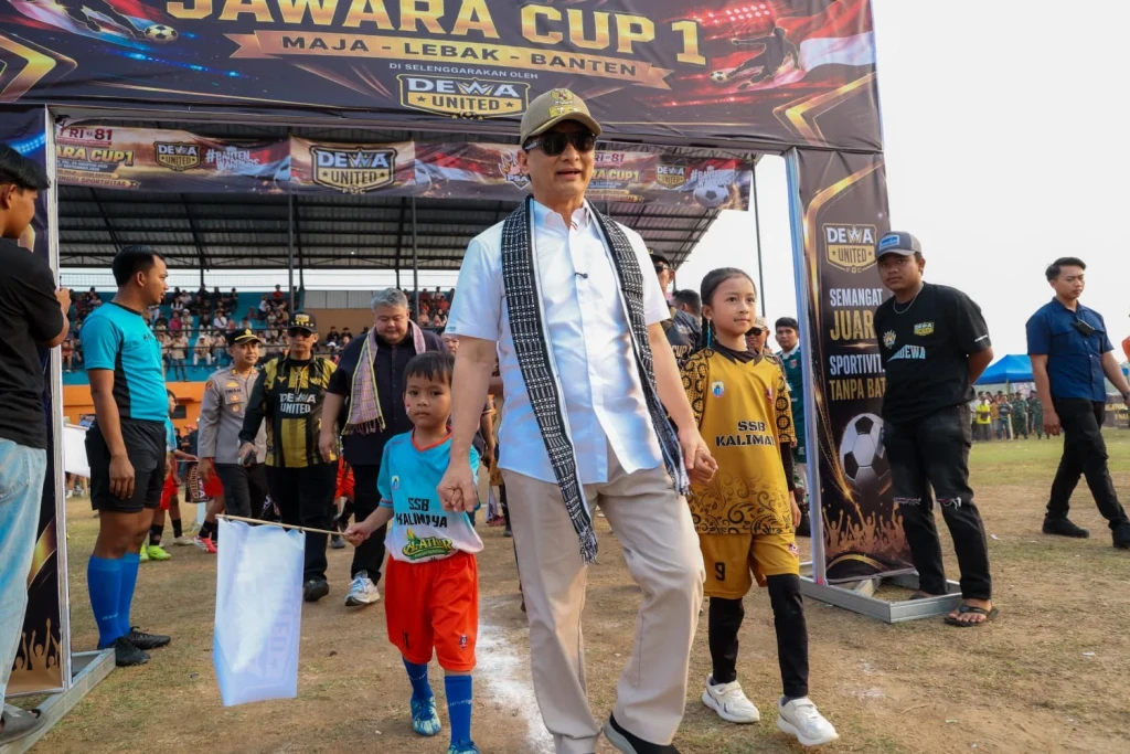 Dibuka Wagub Banten, Jawara Cup 1 Jadi Panggung Talenta Muda Sepak Bola Desa