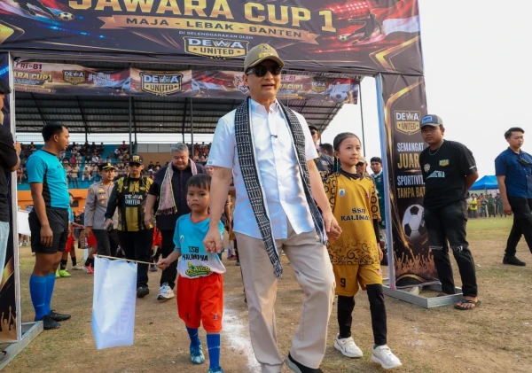 Dibuka Wagub Banten, Jawara Cup 1 Jadi Panggung Talenta Muda Sepak Bola Desa