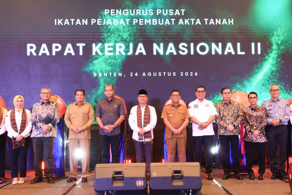 Andra Soni Dorong Banten Jadi Pionir Pelayanan Pertanahan Cepat dan Tepercaya