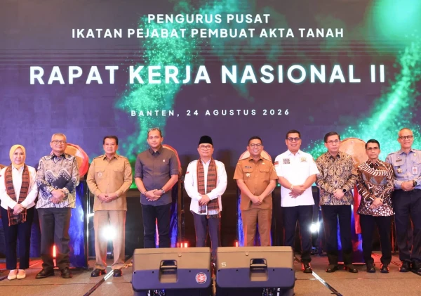 Andra Soni Dorong Banten Jadi Pionir Pelayanan Pertanahan Cepat dan Tepercaya