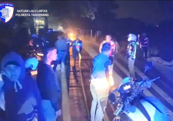 Warga Resah, Satlantas Polresta Tangerang Gelar Operasi Balap Liar di Sukamulya
