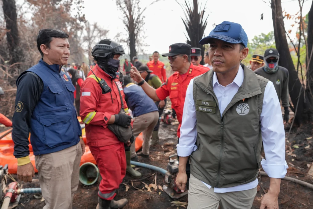 Menhut Raja Antoni BKO-kan 5.000 ASN Kehutanan ke 6 Provinsi Prioritas Tangani Karhutla