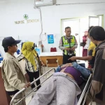 Laporan Laka Masuk Call Center 110, Polsek Ciruas Gerak Cepat Temukan Korban di Puskesmas