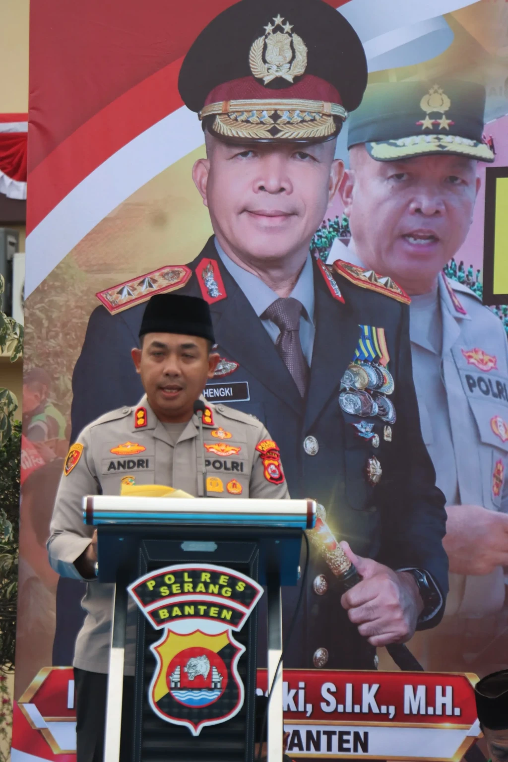Maulid Nabi di Mapolres Serang, 726 Warga Lintas Elemen Bersatu Jaga Banten Tetap Aman