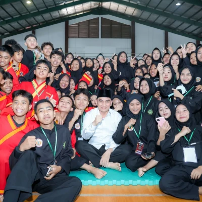 Dari Sekolah Menuju Juara Dunia, Wagub Banten Dorong Pencak Silat Jadi Ekskul Wajib