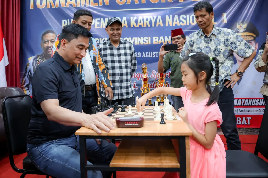 Pecatur Muda Banten Unjuk Strategi, Dimyati Pasang Target Lahir Grandmaster