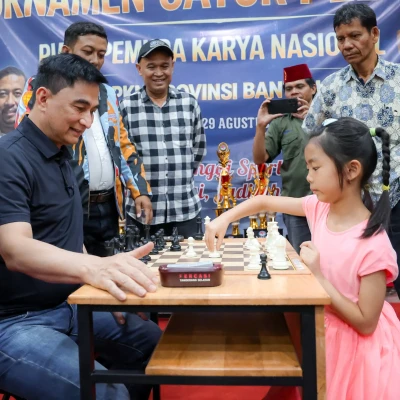 Pecatur Muda Banten Unjuk Strategi, Dimyati Pasang Target Lahir Grandmaster