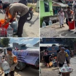 Warga Tasikmalaya Kesulitan Air, Brimob Jabar Turun Tangan Bawa 4.500 Liter Bantuan