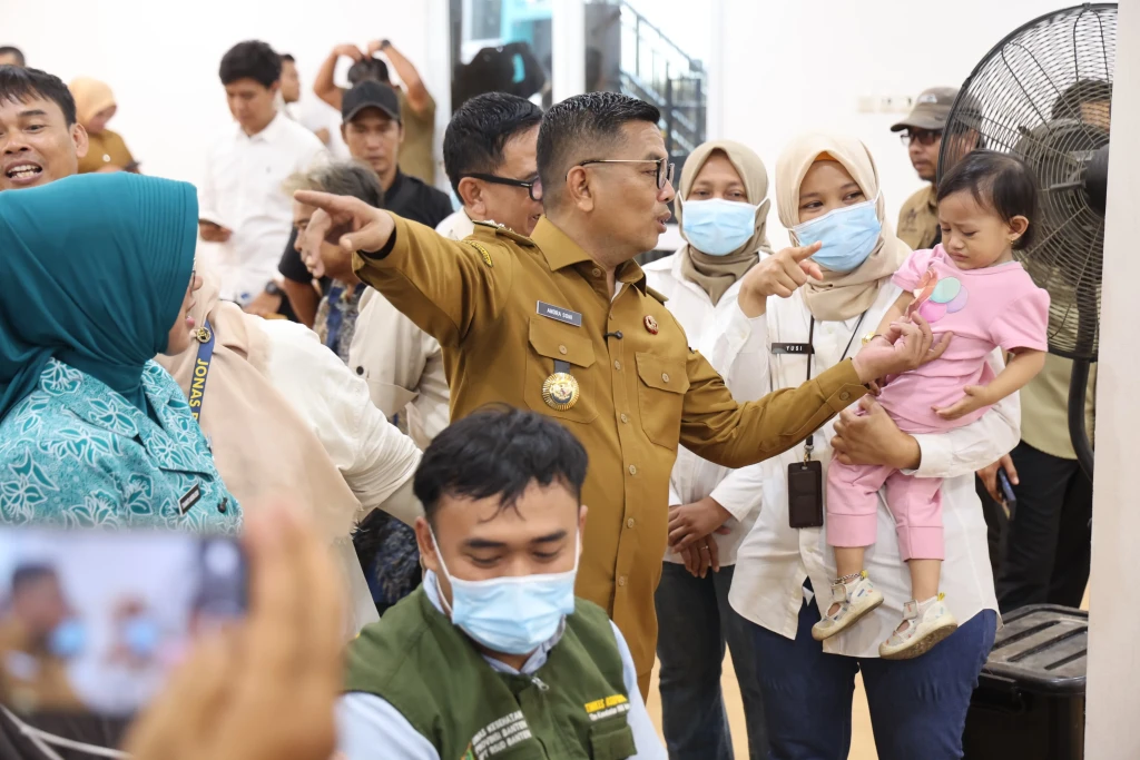 Andra Soni Dorong CKG Masif, Targetnya Bukan Angka tapi Warga Banten Sehat