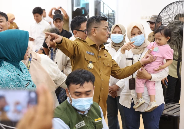 Andra Soni Dorong CKG Masif, Targetnya Bukan Angka tapi Warga Banten Sehat