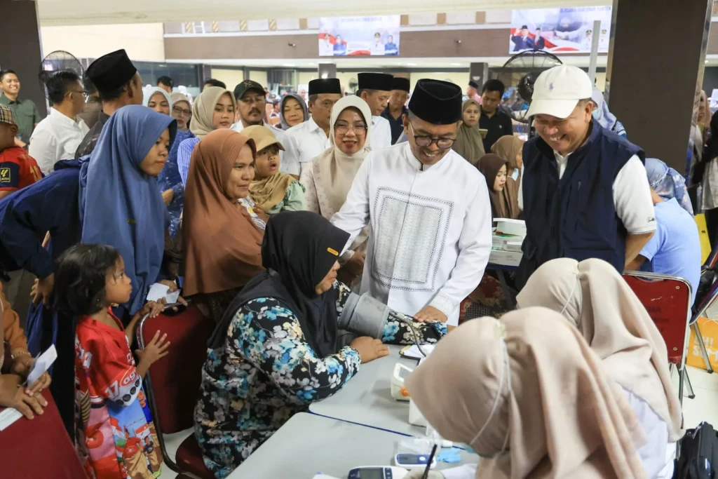 Antusiasme Warga Banten Ikuti Cek Kesehatan Gratis