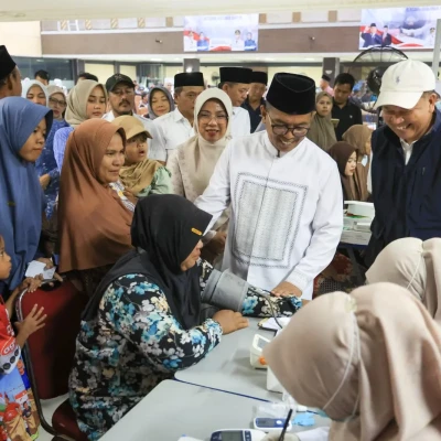 Antusiasme Warga Banten Ikuti Cek Kesehatan Gratis