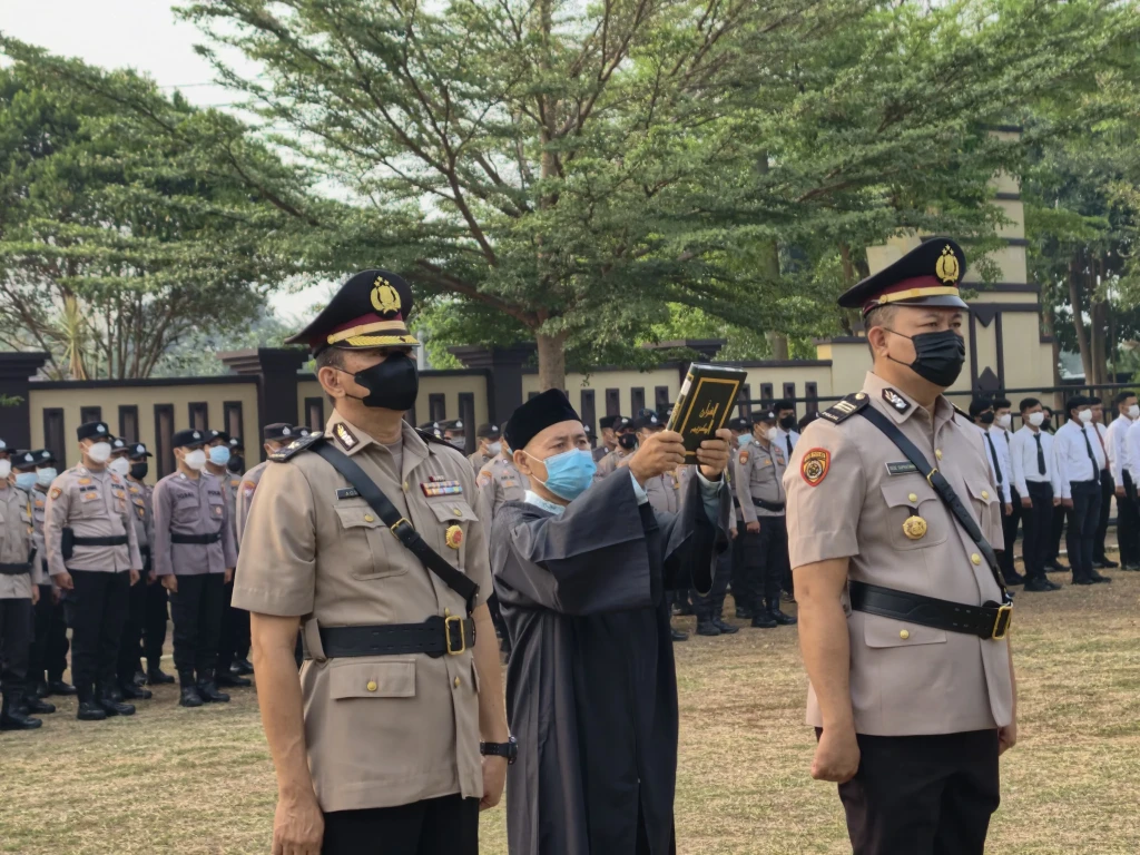 Kompol Agus Supriyadi Tinggalkan Polres Serang, Jabat Kabag SDM Polres Lebak