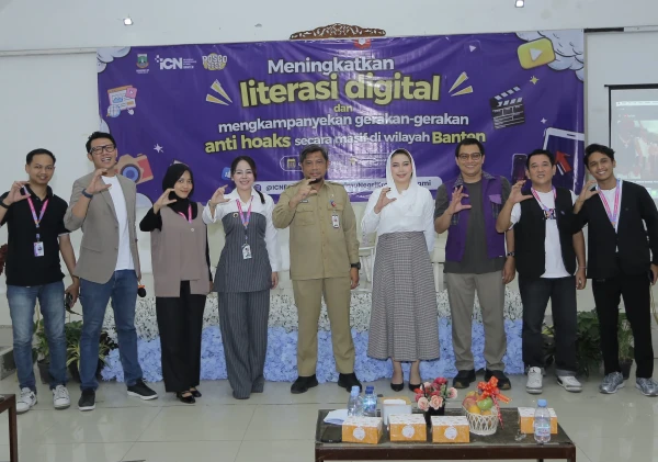 Pemprov Banten Gandeng Konten Kreator Perangi Hoaks