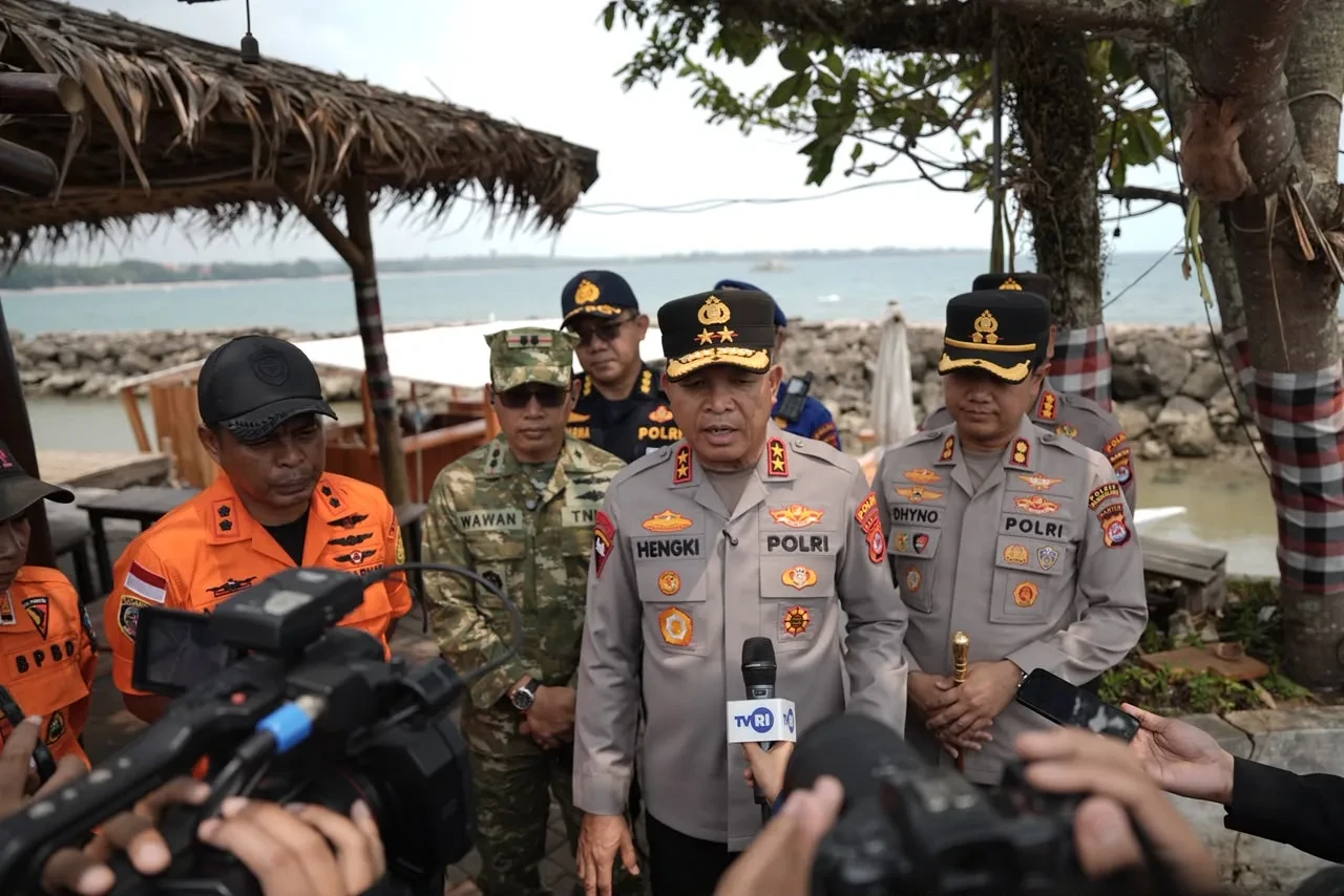 250 Personel Gabungan Sisir Laut Cari Rombongan Media Hilang di GAK