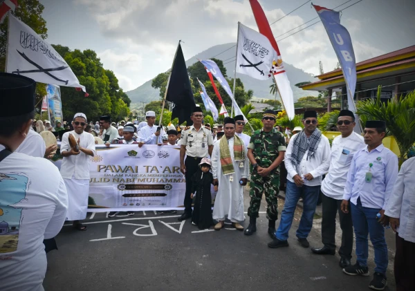 Lapas Bandanaira Turut Semarakkan Pawai Ta'aruf Peringati Maulid Nabi