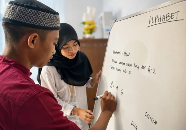Pembinaan Literasi, Lapas Bandanaira Ajari Warga Binaan Baca Tulis ‎