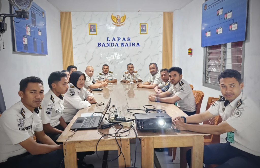 Dorong Pelayanan Publik Semakin Profesional dan Berkualitas, Lapas Bandanaira Ikuti Penguatan Implementasi Quick Wins