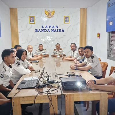 Dorong Pelayanan Publik Semakin Profesional dan Berkualitas, Lapas Bandanaira Ikuti Penguatan Implementasi Quick Wins