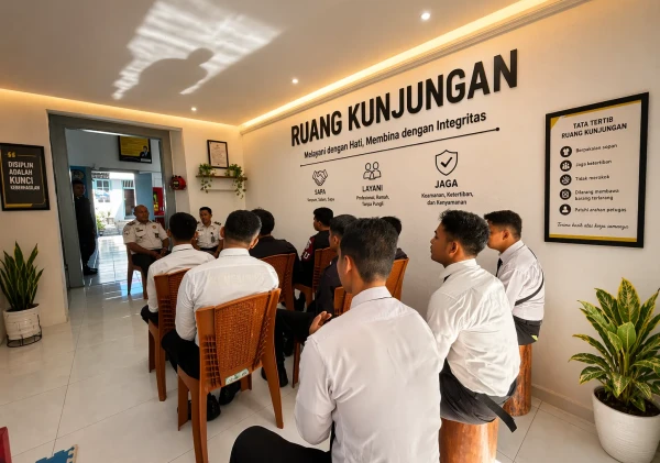 Penguatan Tugas dan Fungsi Pengamanan, Lapas Bandanaira Tingkatkan Kesiapsiagaan Petugas