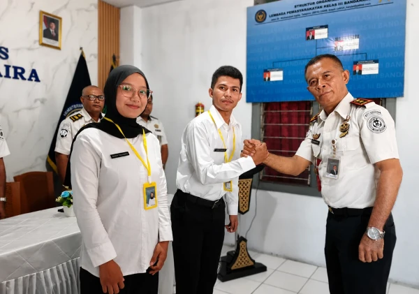 Lapas Bandanaira Sambut 16 Peserta Program Magang Kemnaker