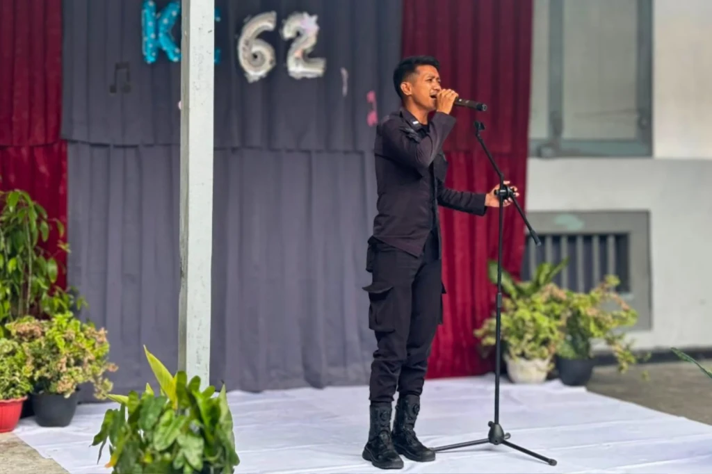 Lapas Bandanaira Gelar Lomba Karaoke Ramaikan Semarak HBP ke-62